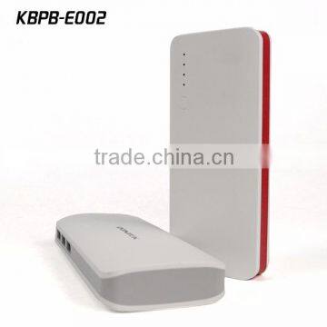 Aliabba 3USB 20000mAh Mobile Power Bank With Charging Cable From Shenzhen
