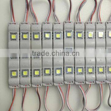 High brightness 3 chips 0.72w waterproof led module square