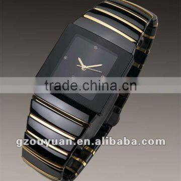 men's fashion black wristwatches