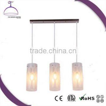 2015 modern glass dinner pendant lightings