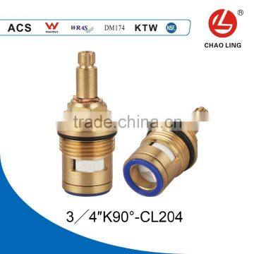 3/4" brass quick open faucet ceramic disc cartridge