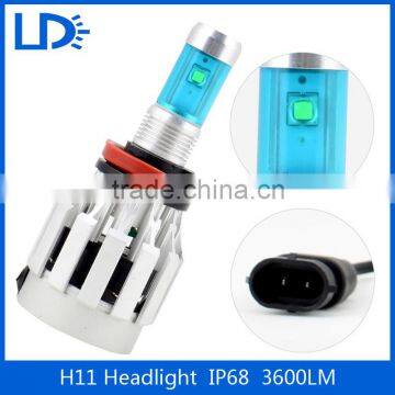 Bus Interior Light H11 Led Headlight Bulb 20w 12v Led Head Lamp