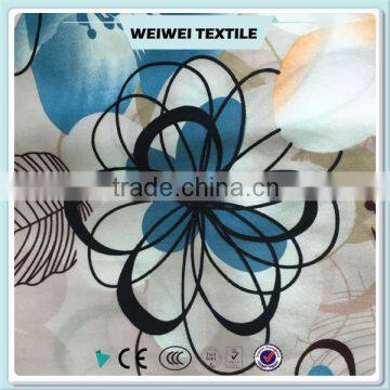 wholesale custom digital printed fabric on rayon fabric