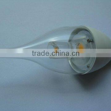 CE RoHS UL Listed 3W 5W Dimmable COB E27 E26 E14 E12 Led Candle Lamp
