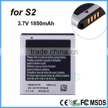 EB585157VK i9100 battery gb t18287-2000 for Samsung Galaxy S2