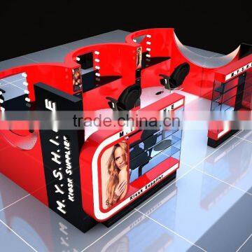 High end modern 3D eye nail kiosk