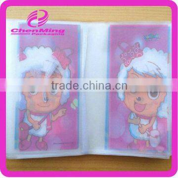 China yiwu printed color plastic opp plastic a4 book cover