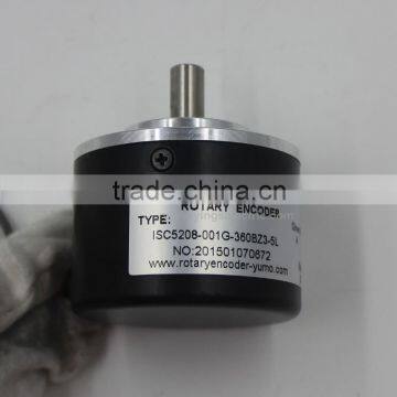 ISC5208 360 Phase CNC System Machine Solid Shaft Encoder Optical Price Incremental Rotary Encoder photo-4