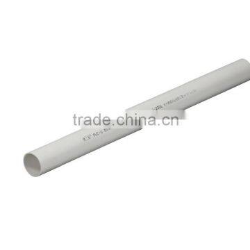 Various diameters of PVC pipe