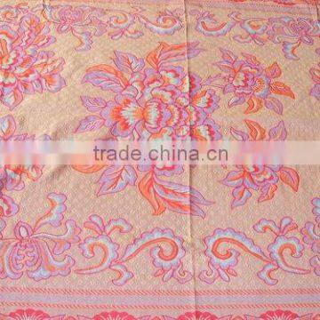 soft jacquard cotton thread blanket