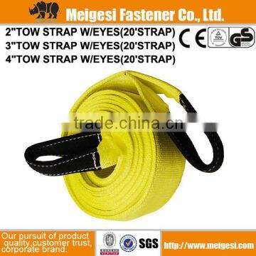 Tow Strap Without Hooks With Loops