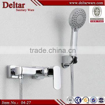 bathroom easy install hand shower, plastic shower hand cheap price, 3 way transfer brass shower faucet