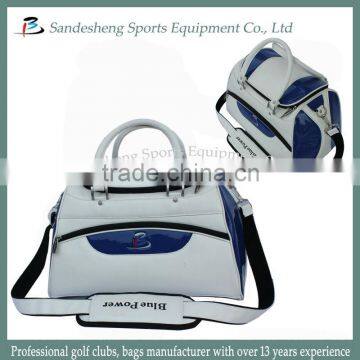 Genuine Leather Golf Travel Bag/Golf Clothing Bag