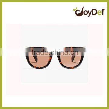 The fashion hot transfer printed plastic round customized logo UV sunglasses