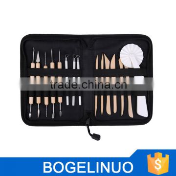 15PCS Sculpting Pro Art Tool Set Sculpting Clay Tool Set With Bag