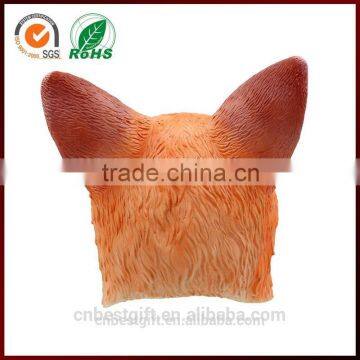 Halloween Masquerade Masks Latex Animal Fox Head Mask photo-5