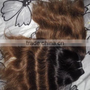 Malaysian Malaysian Color Hair Grade Indian 6A Weaving No Mixture Deep Wave