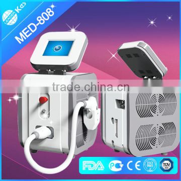 Diode laser micro channels portable advanced 808nm diode laser hair removal machine