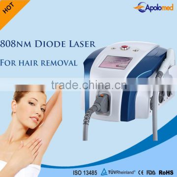 Permanent Face Lifting Salon Equipment 808nm Pigmented Hair Diode Laser Hair Removal Abdomen