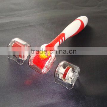 New products in 2014 LED photon derma roller mirco needle roller with favorable price -L001