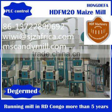 China made small maize flour milling machinery