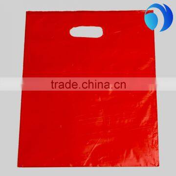 DCB. No. 4 Red Low Density Merchandise Bag with Die Cut Handles 20"x20"x5"