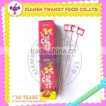 Fulla sour straw powder candy stick