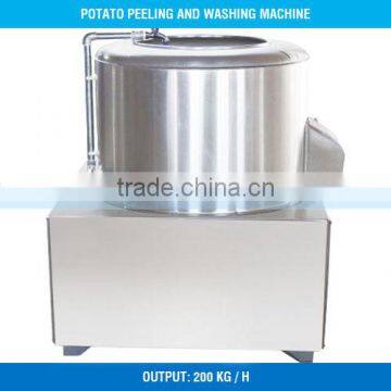 Fruit and Vegetable Cleaning Peeling Machine, Potato Peeling and Washing Machine