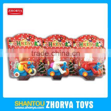 Zhorya 2016 cartoon Christmas WU car mini cochain cute car kids toy