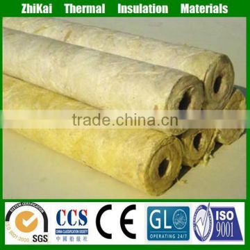 1/2" rock wool fireproof pipe/ Stone wool pipe section