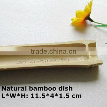 Disposable natural bamboo tray (split)