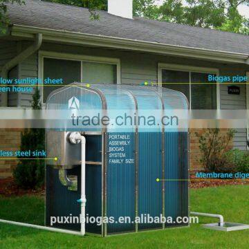 china assembly biogas plant for domestic waste water treatment