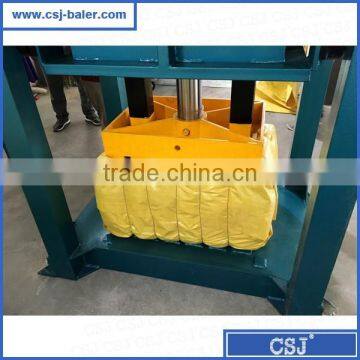 Manufacturer price clothing waste hydraulic baler