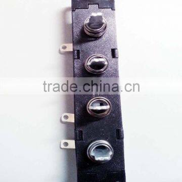 Section Switch Fan Four Press-bottons Electric Switch/push Button Switch Snap for Fan photo-2