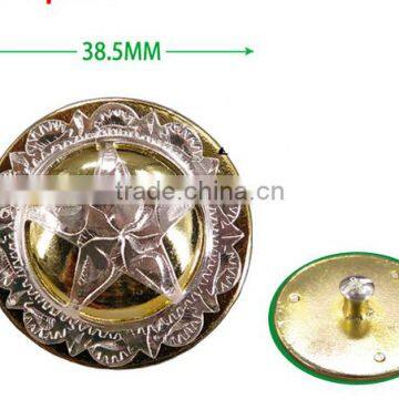 type-K, horse saddle ornament, horse belt buckle.horse saddle concho for Equestrian