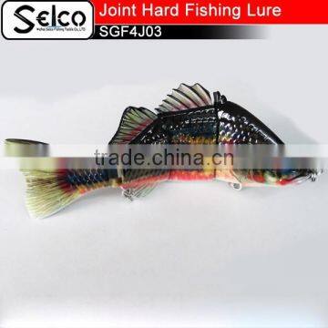 SGF4J03 Four -section bass Joint plastic lure 7"