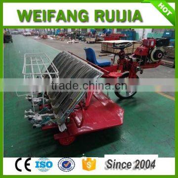 8 rows 238mm Electric Key start Rice Transplanter with hydraulic device and cheaper rice transplanter price