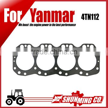 For Yanmar diesel excavator engine replacement Parts 4TN112 graphite head gasket