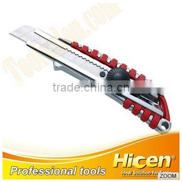 Hot Safety Hand Tools Aluminum Alloy Qucik Change Utility Knife for Box