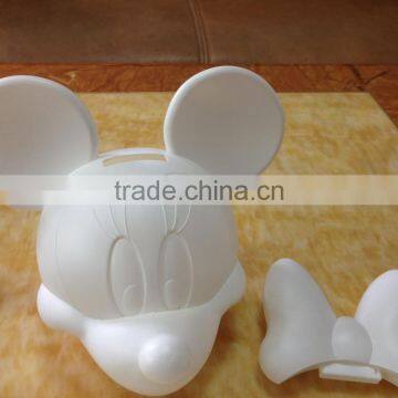OEM Blow Molding Factory, ,3D Cartoon Toy,Plastic Mickey Minnie Mouse Toy. photo-2