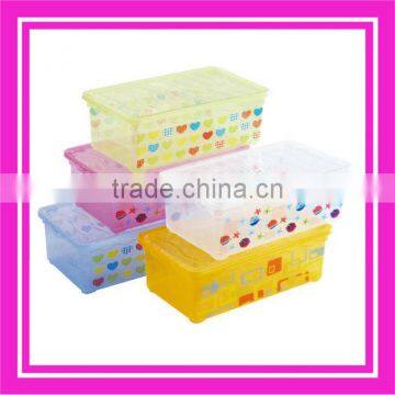 plastic shoes storage container with customer logo