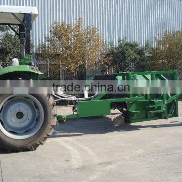 new design tractor towed hydraulic compost turner windrow turner windrow mixer with CE certification