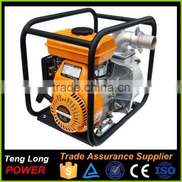 ce/iso weight light hand start 2 Inch 3hp agricultural small water pump with water pump spare parts for sale