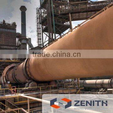 High efficiency mini cement plant rotary kiln with large capacity