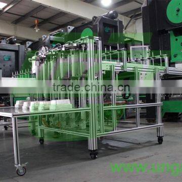 Complete Aluminum Foil Containers Production Line With Automatic Stacker photo-2