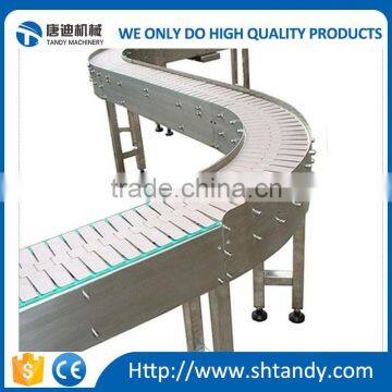 Industrial plastic chain conveyor belt