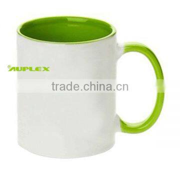 10oz 11oz AAA Grade Blank 100g Sublimation Paper Color Inside and Handle Coated Mug photo-6