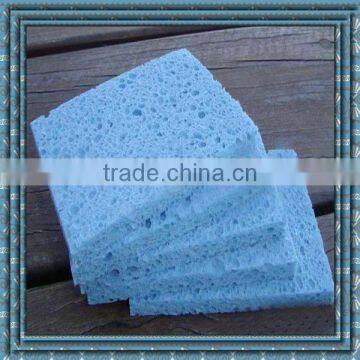 Blue compressed natural sponge