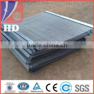 SS steel crimped wire mesh, mining screen mesh, square wire mesh