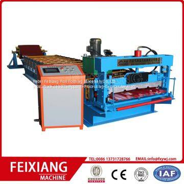 Glazed Tile Double Deck Roll Forming Machine photo-5